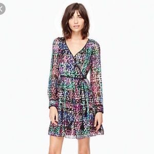 Kate Spade multidot shimmer dress size 10